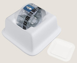 In2it cartridge in styrene holder and disposable tray