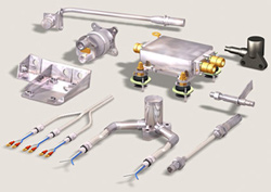 Fire control systems, transducers, tachometers, vibration, temperature sensors.