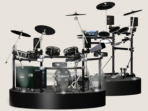 Roland TD-20K & TD-6K  Virtual Drums on Riser