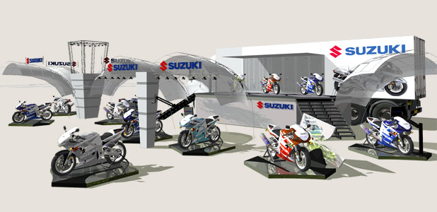 Suzuki outdoor event concept