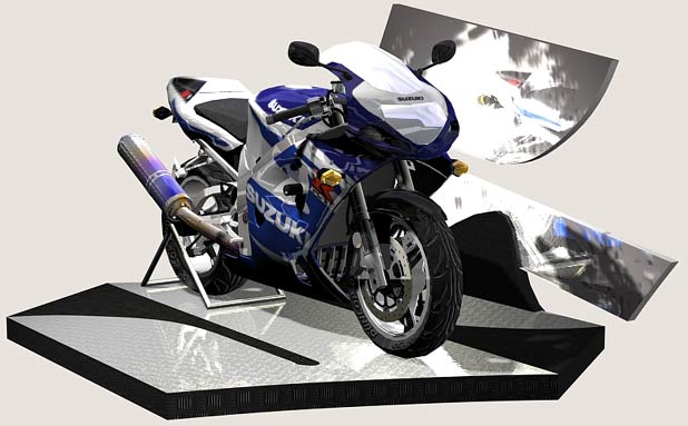 Suzuki bike stand concept